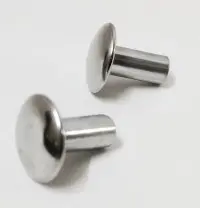 SS cap aluminium rivet with mirror finish head